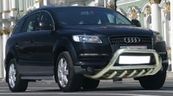 Передня дуга (нерж.) d60 для Ауди Q7 2005-2015 