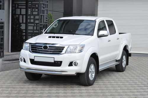 Передній захист ST008 (нерж.) для Toyota Hilux 2006-2015 