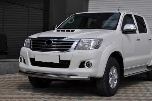 Передній захист ST008 (нерж.) для Toyota Hilux 2006-2015 