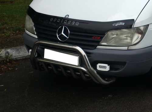 Кенгурятник WT002 (нерж.) для Mercedes Sprinter 1995-2006 