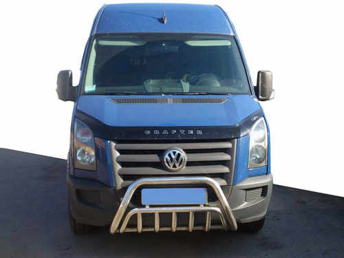 Кенгурятник WT002 (нерж) для Volkswagen Crafter 2006-2017