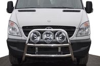 Кенгурятник високий WT018 (нерж.) для Mercedes Sprinter 2006-2018 рр