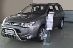 Кенгурятник WT002 (нерж.) для Mitsubishi Outlander 2012-2021 