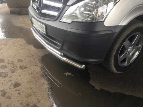 Нижня Губа ST014 (нерж) , 60/42мм для Mercedes Vito W639 2010-2015