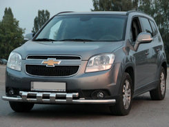Передній захист ST015 (нерж) для Chevrolet Orlando 2010+ 