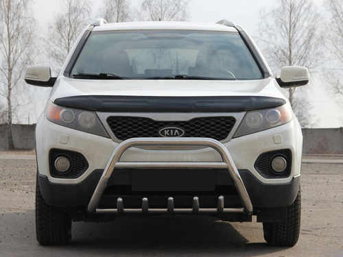 Кенгурятник WT003 (нерж.) для Kia Sorento XM 2009-2014