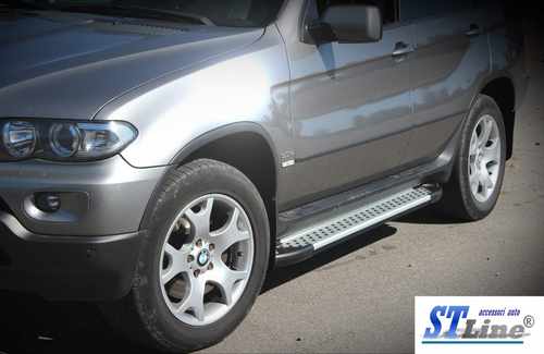 Задній захист Special (нерж) для BMW X5 E-53 1999-2006 рр