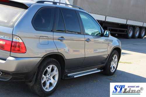 Задній захист Special (нерж) для BMW X5 E-53 1999-2006 рр