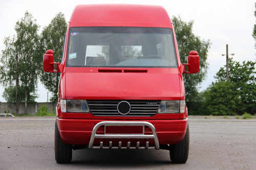 Кенгурятник WT008 (нерж.) для Mercedes Sprinter 1995-2006 рр