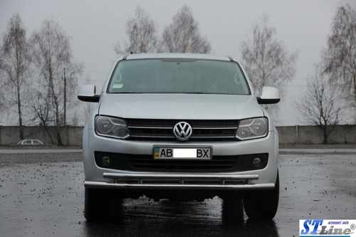 Передній захист ST018-2 (нерж) для Volkswagen Amarok 2010-2022 рр