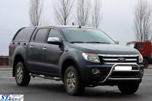 Передній захист WT022 (нерж.) для Ford Ranger 2011+ рр