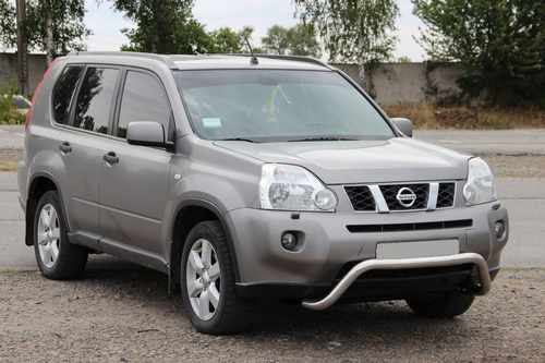Передній захист WT007 (нерж) для Nissan X-trail T31 2007-2014