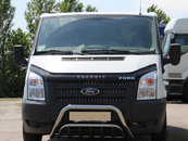Кенгурятник WT002 (нерж.) для Ford Transit 2006-2014