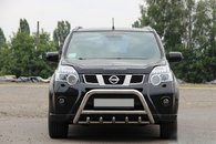 Передній захист WT003 (нерж) для Nissan X-trail T31 2007-2014