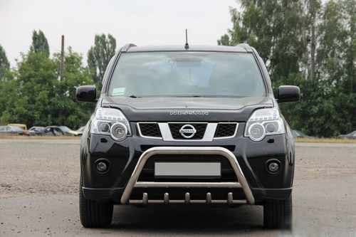 Передній захист WT003 (нерж) для Nissan X-trail T31 2007-2014
