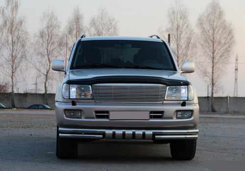 Передня дуга ST015 (нерж.) для Toyota Land Cruiser 100