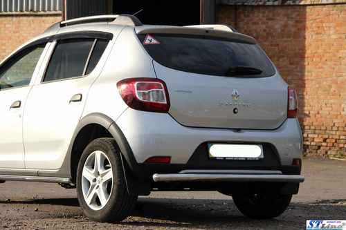 Задня дуга AK002 (нерж) для Dacia Sandero 2013-2020 рр