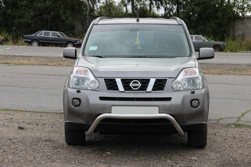 Передній захист WT007 (нерж) для Nissan X-trail T31 2007-2014