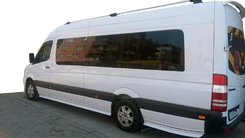 Бокові пороги Спорт (під фарбування) Довга база (L3) для Volkswagen Crafter 2006-2017рр.