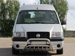 Кенгурятник WT002 (нерж) для Citroen Jumpy 1996-2007 років