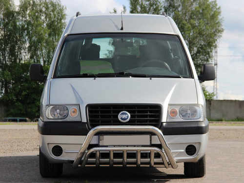 Кенгурятник WT002 (нерж) для Citroen Jumpy 1996-2007 років