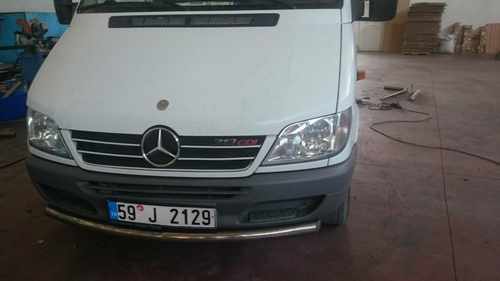 Передній ус ST008 (нерж.) для Mercedes Sprinter 1995-2006 
