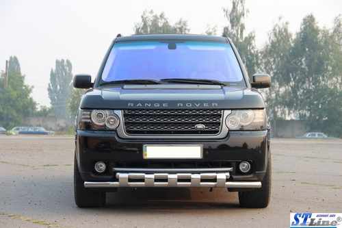Передня дуга ST015 (нерж.) для Range Rover III L322 2002-2012 