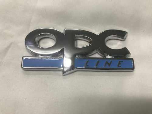 Opel Металевий шильдик OPC Line (Хром)