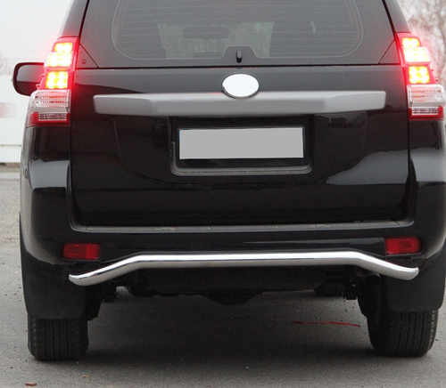 Задня дуга AK008 (нерж) для Toyota Land Cruiser Prado 150