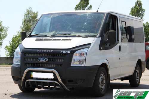 Кенгурятник WT002 (нерж.) для Ford Transit 2006-2014