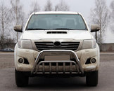 Кенгурятник WT002 (нерж.) для Toyota Hilux 2006-2015 