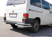 Задні куточки подвійні AK003-Double (2 шт., нерж) для Volkswagen T4 Caravelle/Multivan