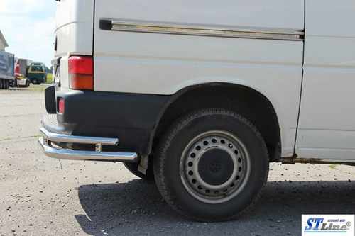 Задні куточки подвійні AK003-Double (2 шт., нерж) для Volkswagen T4 Caravelle/Multivan