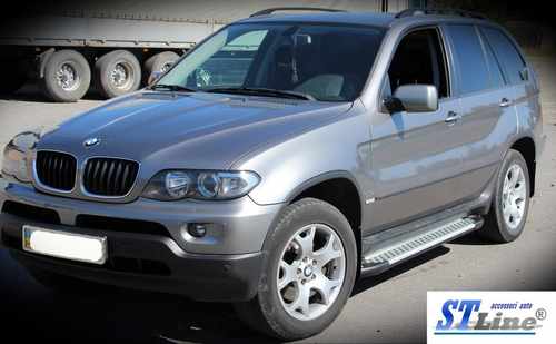 Задній захист Special (нерж) для BMW X5 E-53 1999-2006 рр