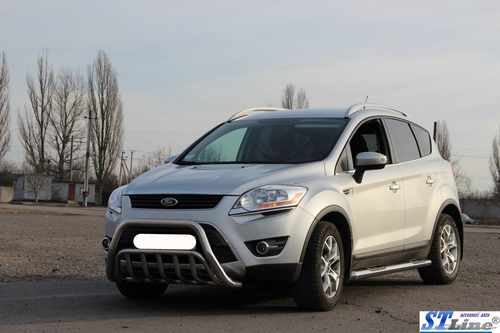 Кенгурятник WT002 (нерж.) для Ford Kuga 2008-2013 