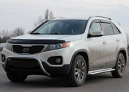 Кенгурятник WT007 (нерж.) для Kia Sorento XM 2009-2014