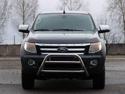 Передній захист WT022 (нерж.) для Ford Ranger 2011+ рр
