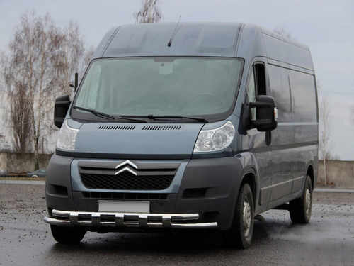 Передня дуга ST015 (нерж.) для Citroen Jumper 2007+ та 