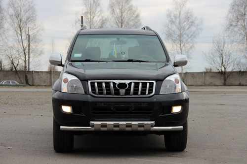 Передня дуга ST015 (нерж.) для Toyota Land Cruiser Prado 120