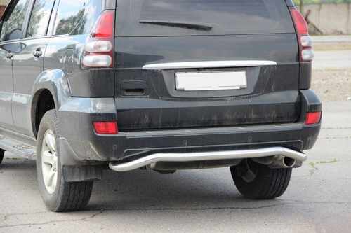 Задній захист AK008 для Toyota Land Cruiser Prado 120