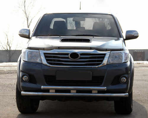 Передній захист ST014 (нерж.) для Toyota Hilux 2006-2015 