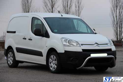 Кенгурятник WT007 (нерж.) для Citroen Berlingo 2008-2018 
