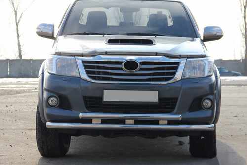 Передній захист ST014 (нерж.) для Toyota Hilux 2006-2015 