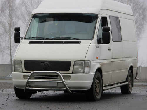 Кенгурятник WT022 (нерж) для Volkswagen LT 1998+ рр