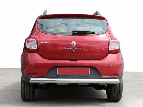 Задня дуга AK002 (нерж) для Dacia Sandero 2013-2020 рр