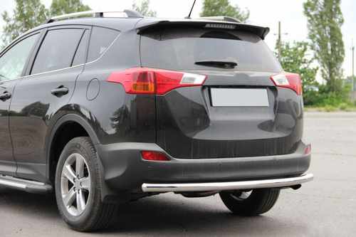 Задня дуга AK002 (нерж) для Toyota Rav 4 2013-2018 рр