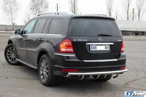 Задня дуга AK-style (нерж) для Mercedes GL сlass X164