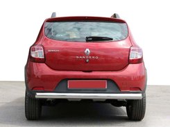 Задня дуга AK002 (нерж) для Renault Sandero 2013-2022 рр