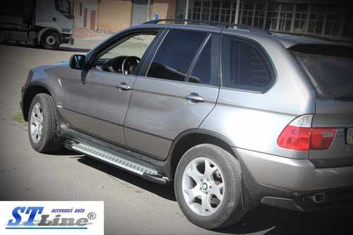 Задній захист Special (нерж) для BMW X5 E-53 1999-2006 рр