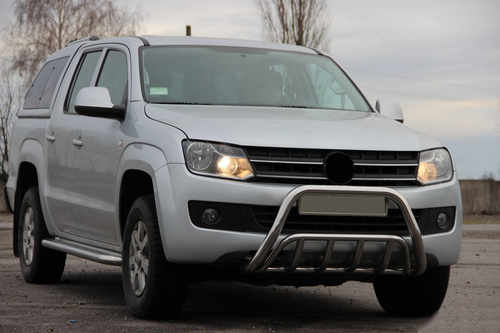 Кенгурятник WT002 (нерж) для Volkswagen Amarok 2010-2022 